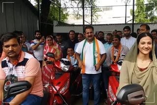 Scooty Distribution for Divyang in Jaipur