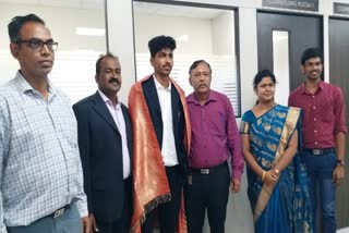 Third Year Student selected as Tamil Nadu Junior Cricket Team Captain