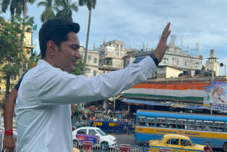 Abhishek Banerjee Visits Dharmatala to know about TMCs Shahid Dibas Preparation