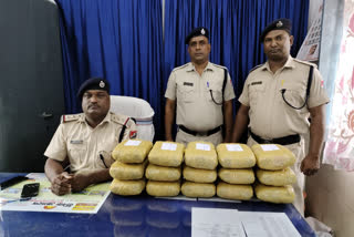 Ganja recovered from Nilanchal Express