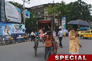 Kolkata Rickshaw conveyance