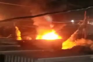 Fire at power station in Indore