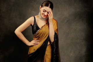 Hansika Motwani's Gorgeous Look in Saree,ಹಂಸಿಕಾ ಮೋಟ್ವಾನಿ ಅವರ ಹೊಸ ಫೋಟೋಗಳು