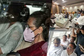 75 Congress MPs including Mallikarjun Kharge, Shashi Tharoor detained as ED quizzes Sonia Gandhi