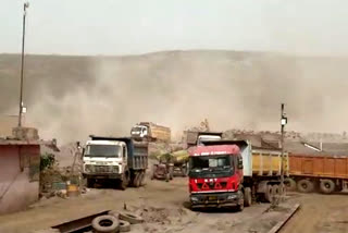 Illegal mining in Bharatpur continues even after action by government