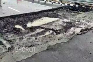 bundelkhand-expressway-damaged-at-many-places