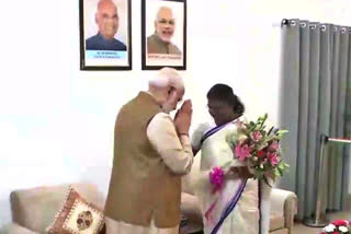 PM Modi congratulates president-elect Droupadi Murmu