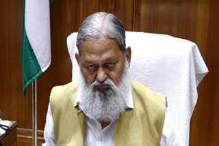 Haryana Home Minister Anil Vij