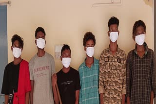 Abducted minor free six accused arrested in Khunti