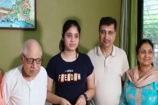 Sambhavi Sharma of Raipur topped in CBSE