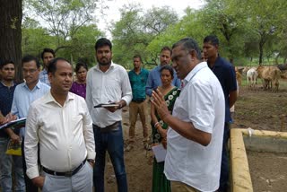 Chief Ministers advisor visit Gothan in balod