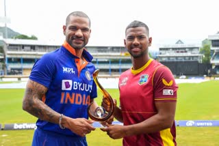 WEST INDIES VS INDIA 1ST ODI WEST INDIES HAVE WON THE TOSS AND HAVE OPTED TO FIELD