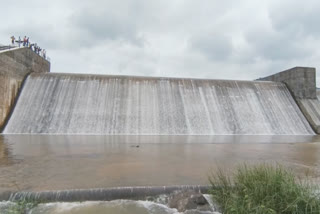 கனமழையின் காரணமாக ஆண்டியப்பனூர் அணை முழு கொள்ளளவை எட்டியது!!