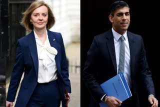 british prime minister election final round  Liz Truss holds commanding lead over Rishi Sunak  ബ്രിട്ടീഷ് പ്രധാനമന്ത്രി പദം  ബ്രിട്ടീഷ് പ്രധാനമന്ത്രി തെരഞ്ഞെടുപ്പ്  ഋഷി സുനക് ലിസ് ട്രസ്  വിദേശകാര്യ സെക്രട്ടറി ലിസ് ട്രസ് മുന്നിൽ  കൺസർവേറ്റീവ് പാർട്ടി തെരഞ്ഞെടുപ്പ്