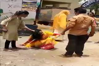 young girl beaten up brutely in Udaipur