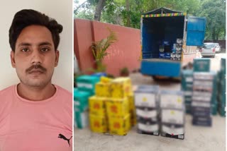 Illegal liquor recovered in Faridabad