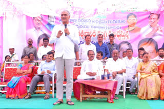 Minister HarishRao integrated Gurukula school new building in Kangti