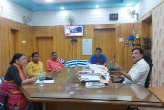 MLA Agnimitra Paul Meets Mayor Bidhan Upadhyay Regarding Asansol Drainage and Drinking Water Problems