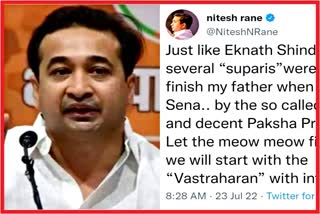 BJP MLA Nitesh Rane