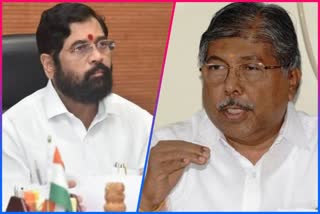 chandrakant patil comment on eknath shinde