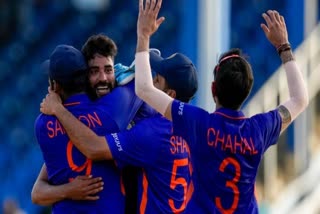 ind vs wi  Yuzvendra Chahal on Sanju Samson s save  Chahal on Mohammed Siraj  Mohammed Siraj  Sanju Samson  സഞ്ജുവിന്‍റെ സേവിനെക്കുറിച്ച് ചാഹല്‍  സഞ്‌ജു സാംസണ്‍  യുസ്‌വേന്ദ്ര ചാഹല്‍  മുഹമ്മദ് സിറാജ്