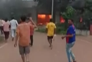Four dead multiple injured in sparkler factory fire Hubli Karnataka