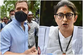 Smriti Irani challenges Rahul Gandhi