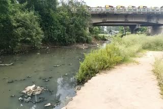 People and administration indifferent towards cleanliness of Swarnrekha river of Ranchi