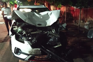 DSP Neeraj injured in road accident in Ranchi