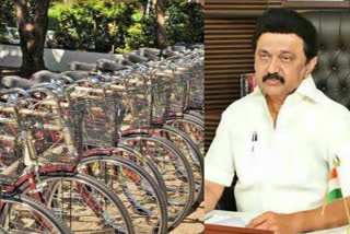 cm stalin  free bicycle scheme  tamil nadu govt school students  free bicycle scheme for tamil nadu govt school students  அரசு பள்ளி மாணவர்களுக்கு இலவச மிதிவண்டி  விலையில்லா மிதிவண்டி  மாணவர்களுக்கு இலவச மிதிவண்டி  ஸ்டாலின்  தமிழ்நாடு முதலமைச்சர் மு க ஸ்டாலின்