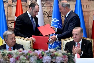 Russia Ukraine grain deal brokered by UN and Turkey