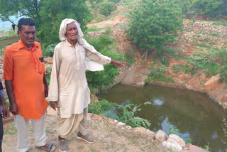 90 year old man built pond on hill