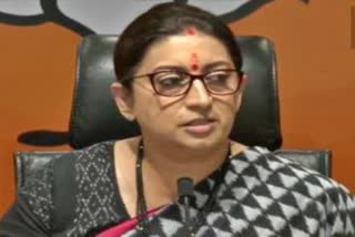 Union Minister Smriti Irani