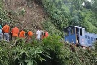 Landslide in Darjeeling