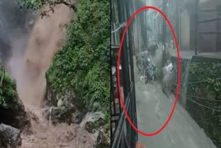 Heavy rains disrupted life in Mussoorie