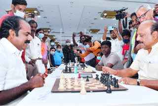 Chess Olympiad Preparations on test tournament held in Chennai