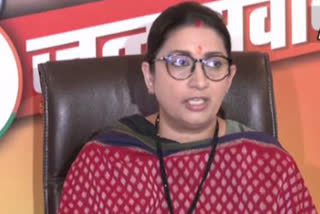 smriti irani on restaurant not being run by her daughter