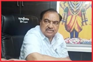 NCP Leader Eknath Khadse