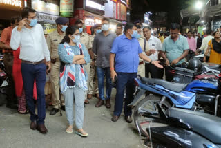 No entry of vehicles in Sakchi Bazar of Jamshedpur