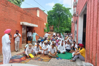 BKU protest in Karnal