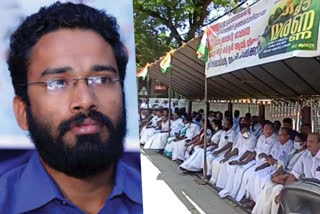 sreeram venkitaraman appointment controversy  congress protest against sreeram venkitaraman appointment  sreeram venkitaraman appointed as alappuzha collector  congress against sreeram venkitaraman appointment as alappuzha collector  ശ്രീറാം വെങ്കിട്ടരാമന്‍ നിയമനം പുതിയ വാര്‍ത്ത  ആലപ്പുഴ കലക്‌ടറേറ്റ് കോണ്‍ഗ്രസ് ധര്‍ണ  ശ്രീറാം വെങ്കിട്ടരാമന്‍റെ നിയമനത്തിനെതിരെ പ്രതിഷേധം  ശ്രീറാം വെങ്കിട്ടരാമന്‍ ആലപ്പുഴ ജില്ല കലക്‌ടര്‍ നിയമനം  ശ്രീറാം വെങ്കിട്ടരാമന്‍ കലക്‌ടര്‍ നിയമനത്തിനെതിരെ കോണ്‍ഗ്രസ്