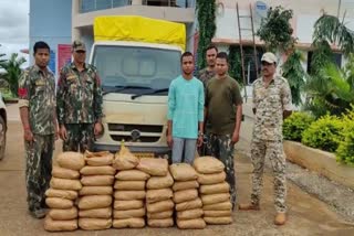 Ganja smuggler arrested in Nagarnar