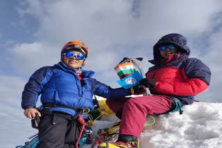 Kanker daughters conquered the snowy mountains