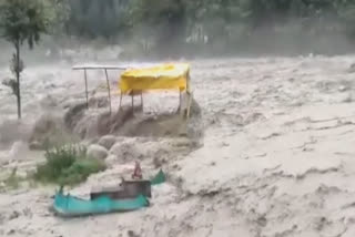 Cloud Burst in Manali