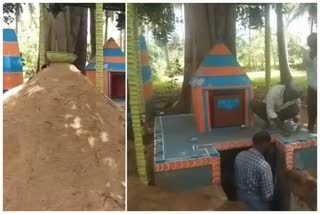 Karnataka man built his own tomb 20 years ago cremated in same tomb