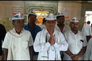 Aam Aadmi Party prayed to Ekvira Devi