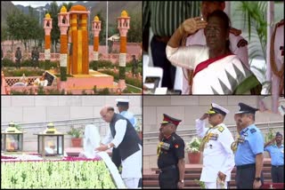 tributes to soldiers who lost their lives in  Kargil War