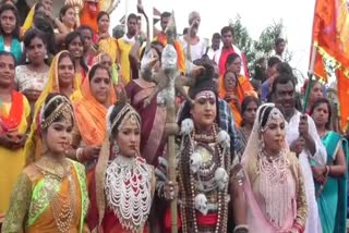 Shiv Barat procession taken out in Dhanbad