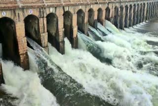 75-tmc-water-has-been-released-from-krs-reservoir-to-tamil-nadu