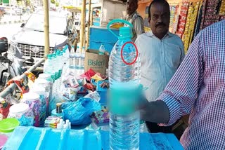 worm found in a sealed bottle of water in ranchi